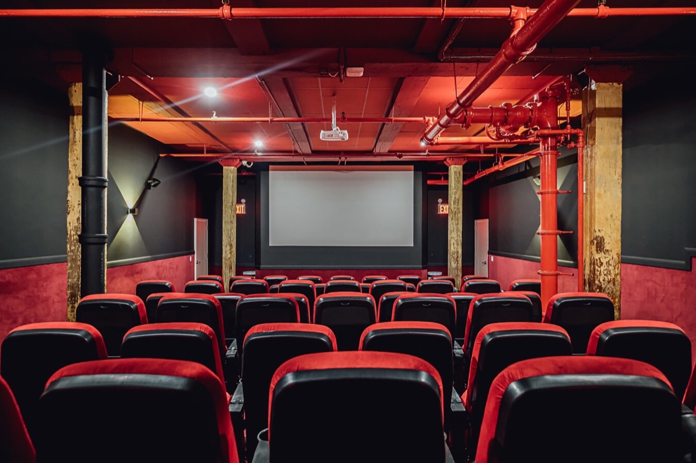 The screening room at 100 Sutton